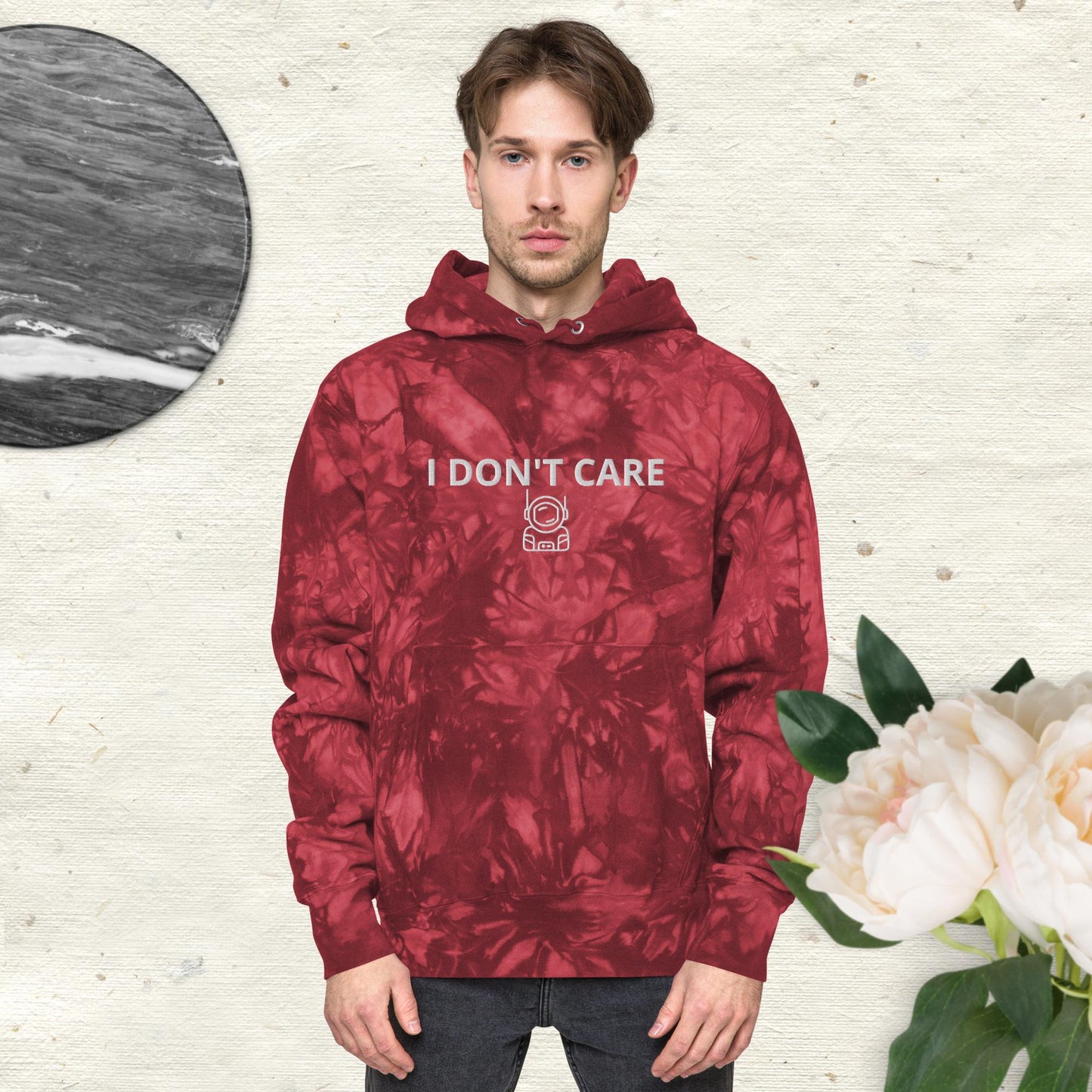 Unisex Champion tie-dye hoodie