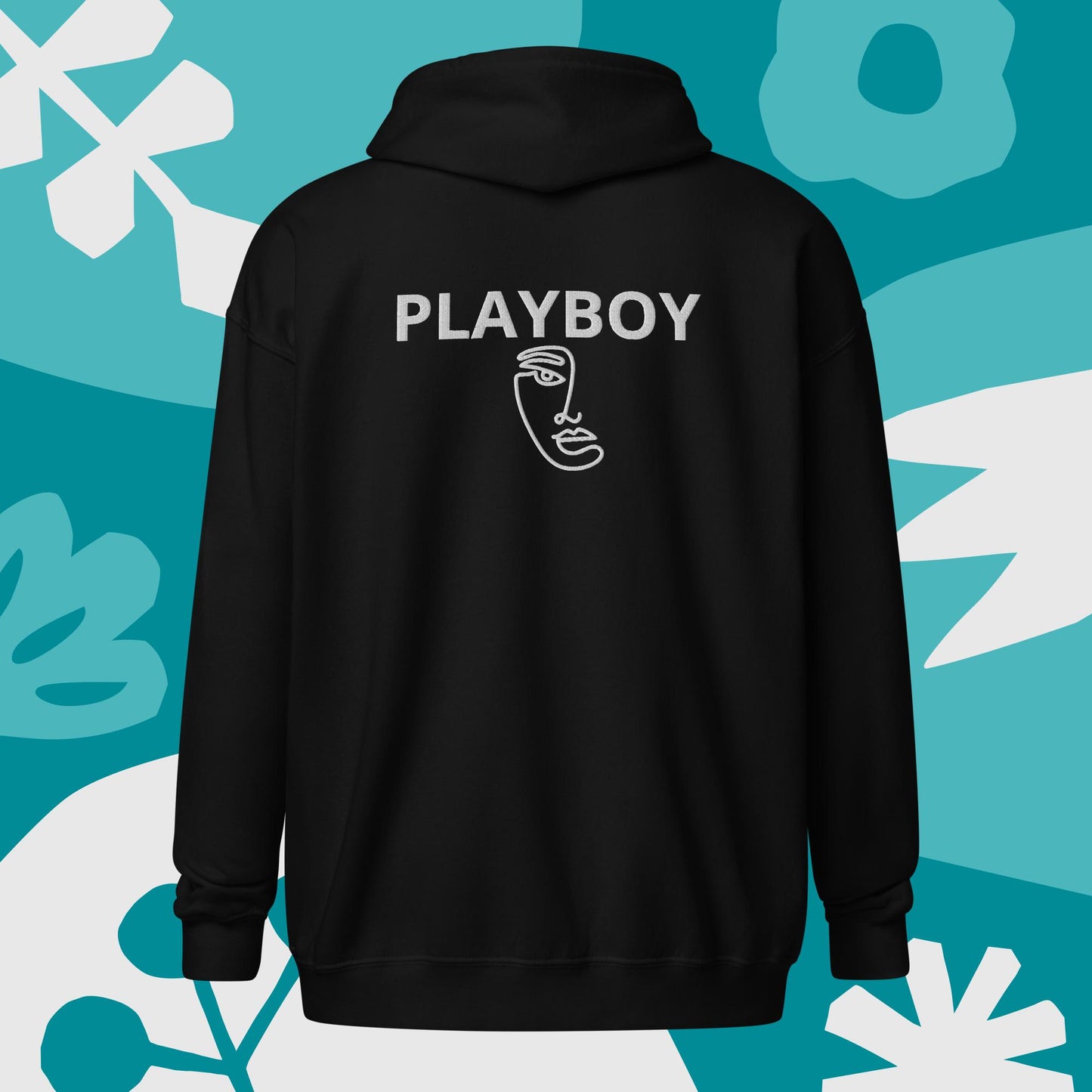 Unisex PLAYBOY Heavy Blend Zip Hoodie