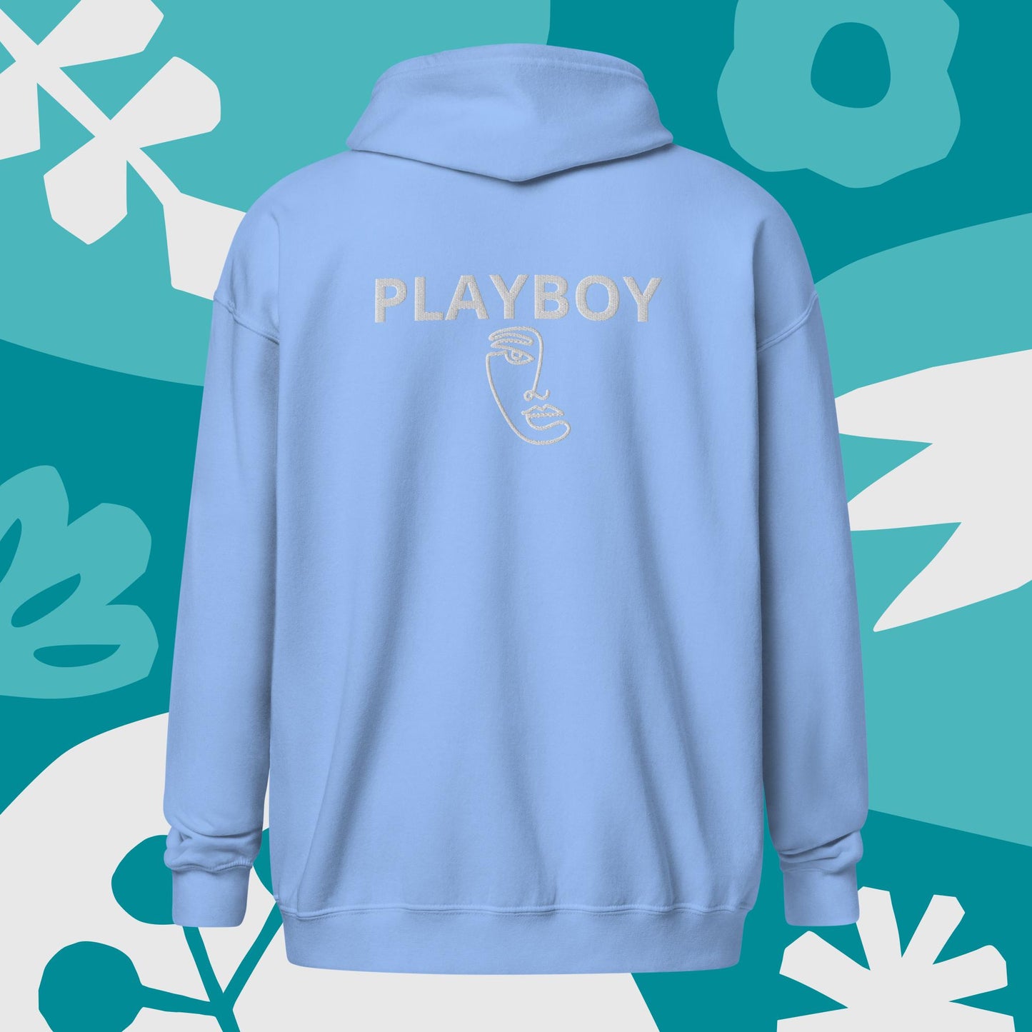 Unisex PLAYBOY Heavy Blend Zip Hoodie