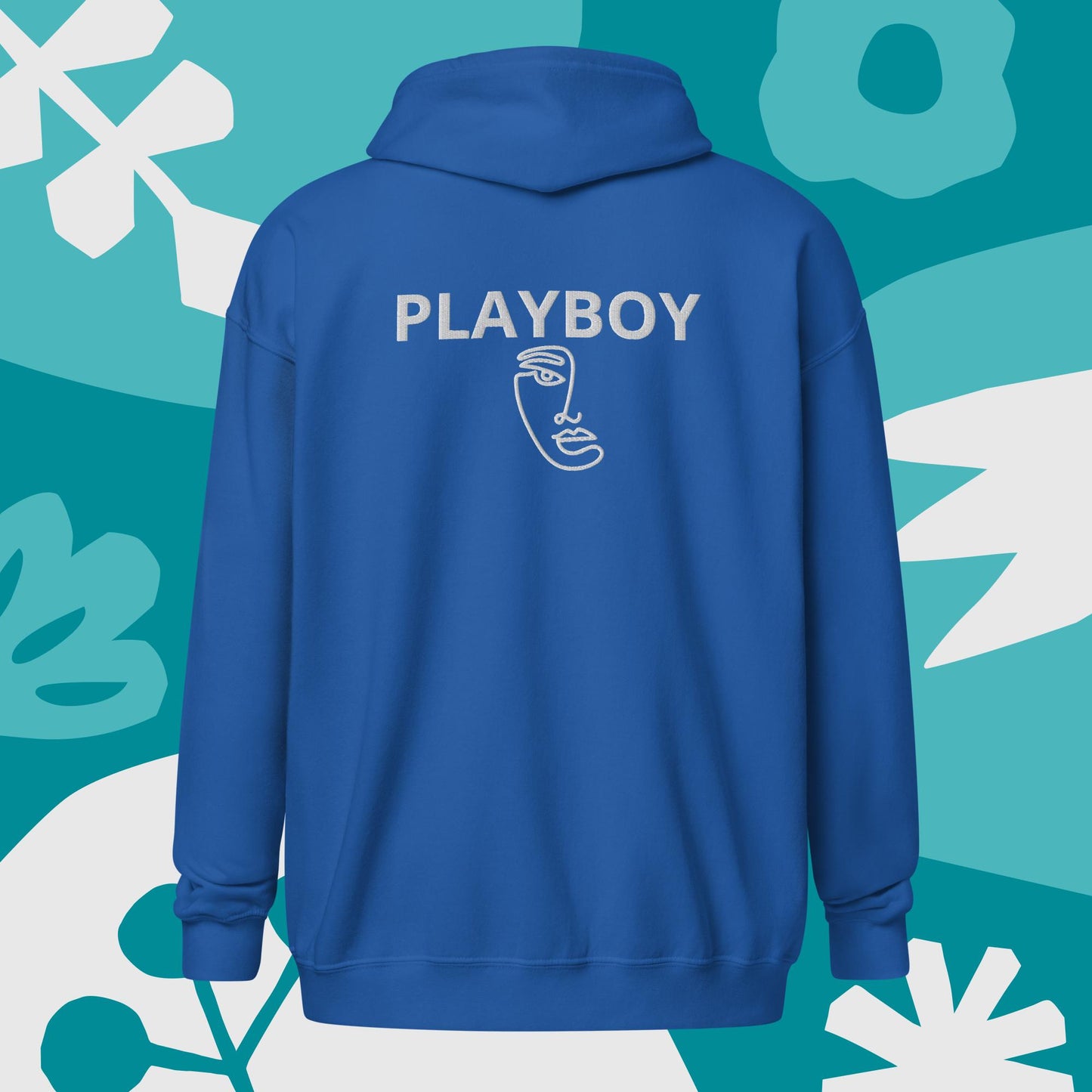 Unisex PLAYBOY Heavy Blend Zip Hoodie