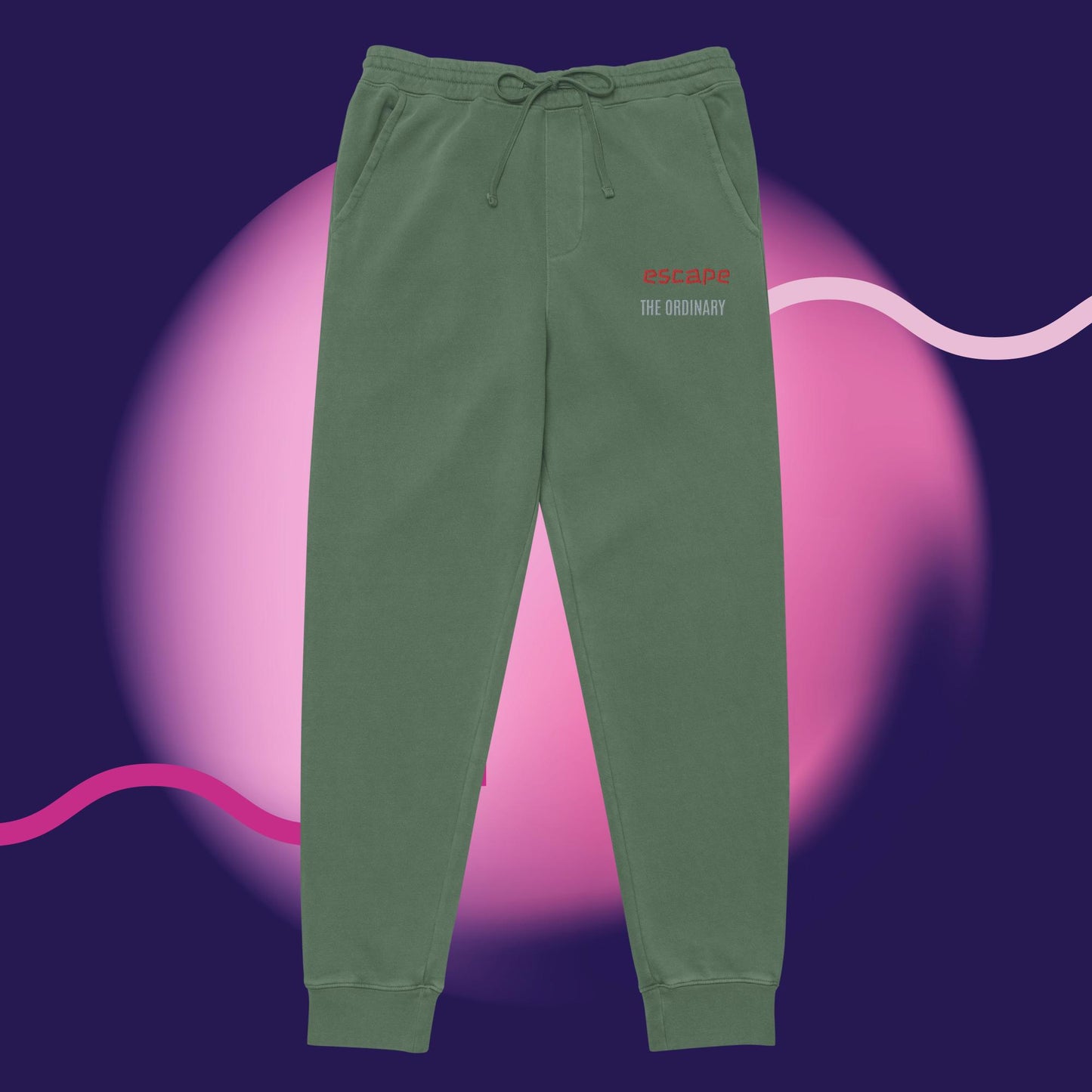 Escape the Ordinary Unisex Pigment-Dyed Sweatpants