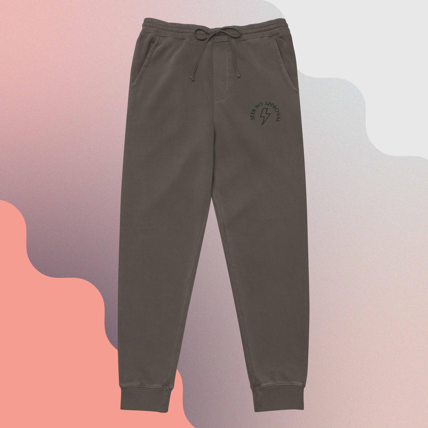 Seek No Approval Unisex Pigment-Dyed Sweatpants