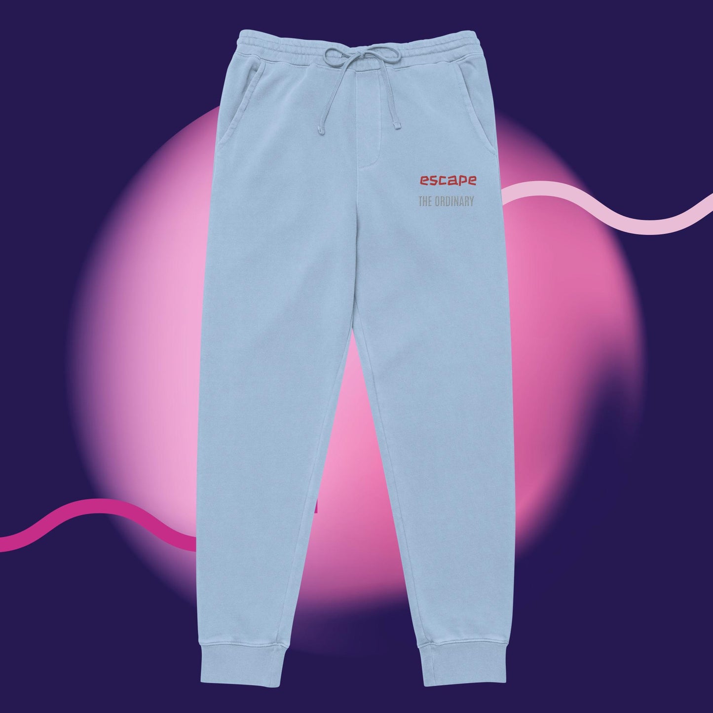 Escape the Ordinary Unisex Pigment-Dyed Sweatpants