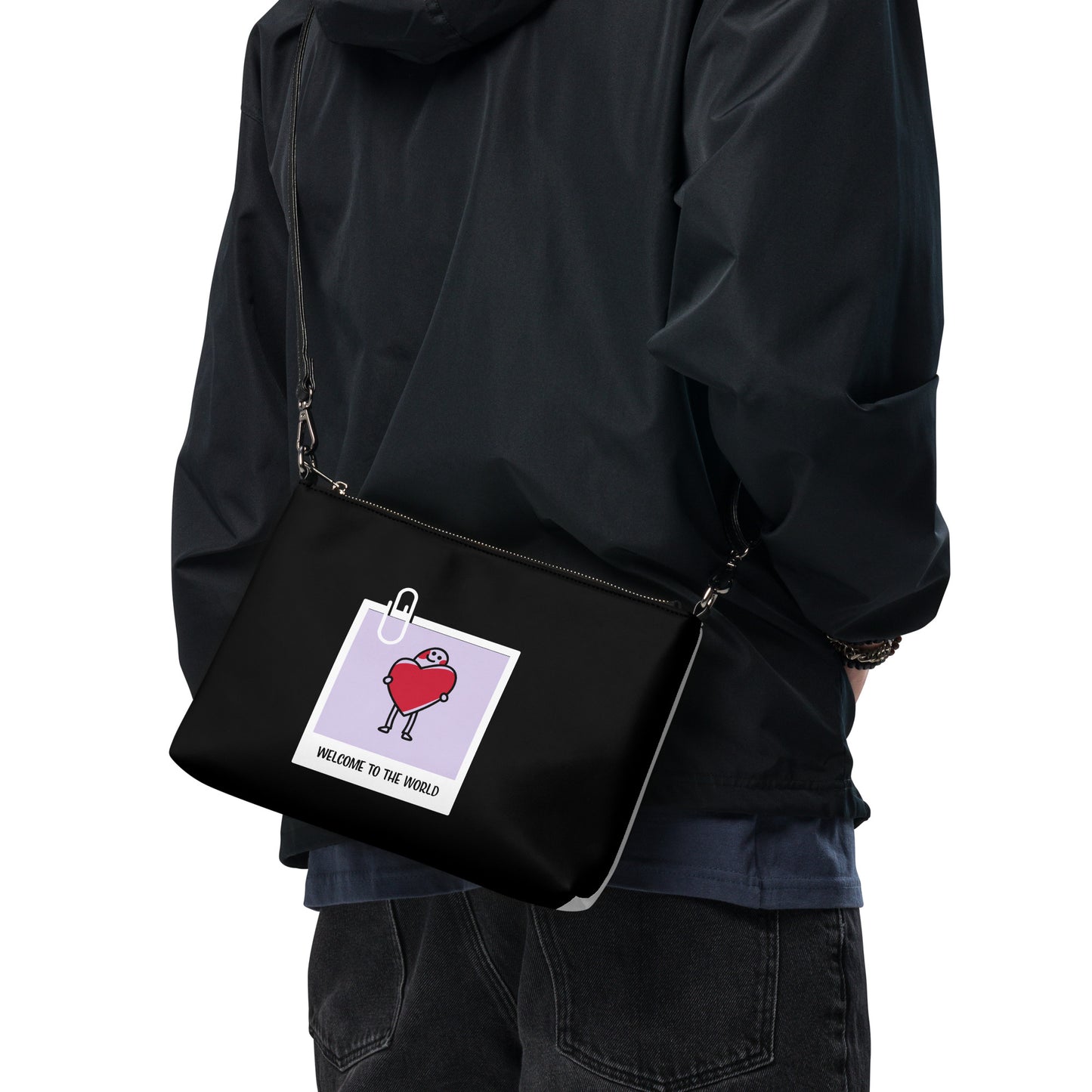 Welcome To the World Crossbody Bag