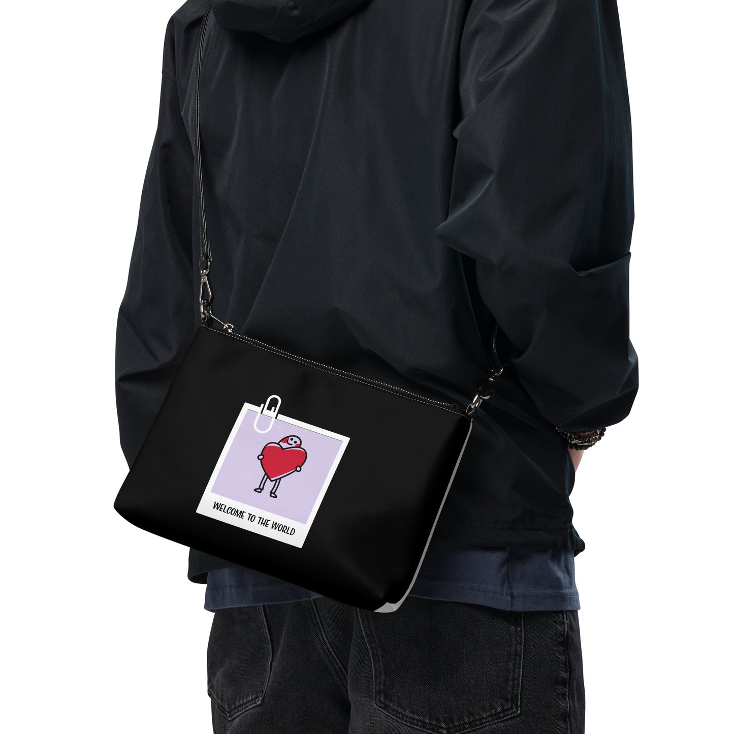 Welcome To the World Crossbody Bag
