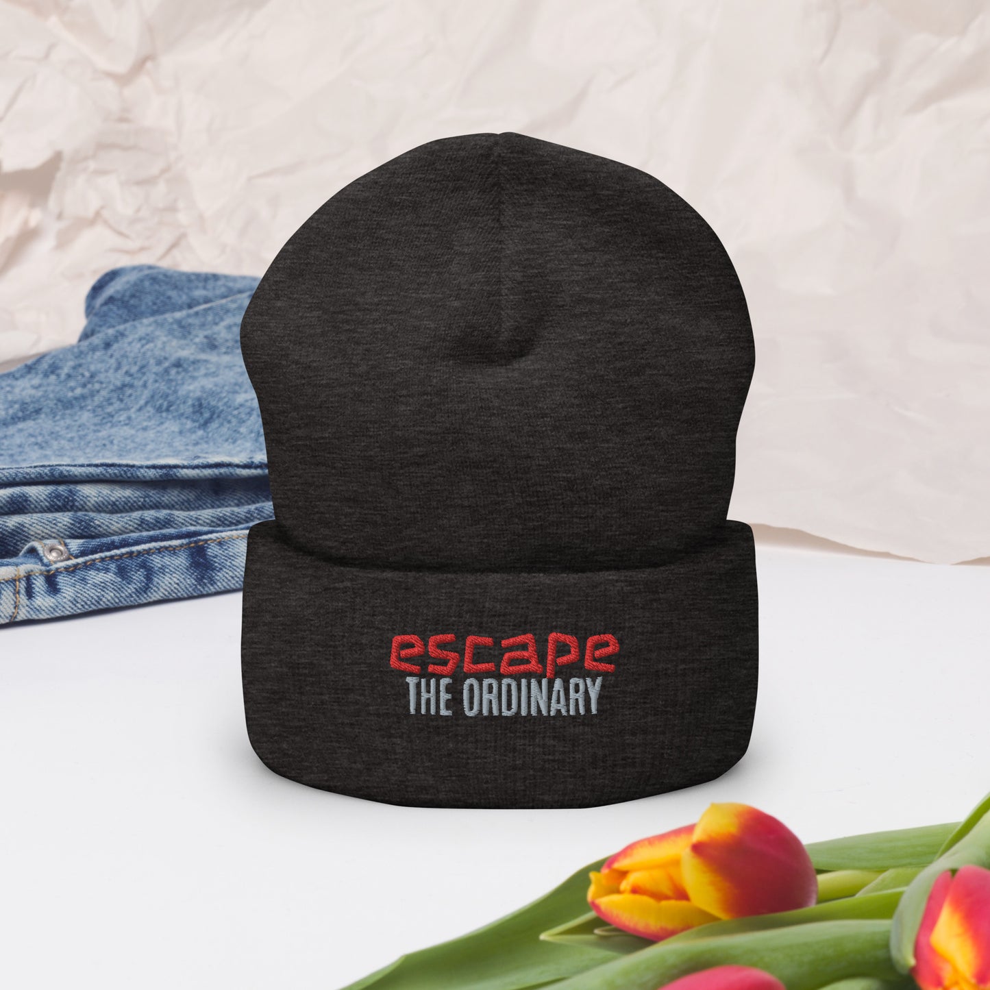 Escape The Ordinary Cuffed Beanie