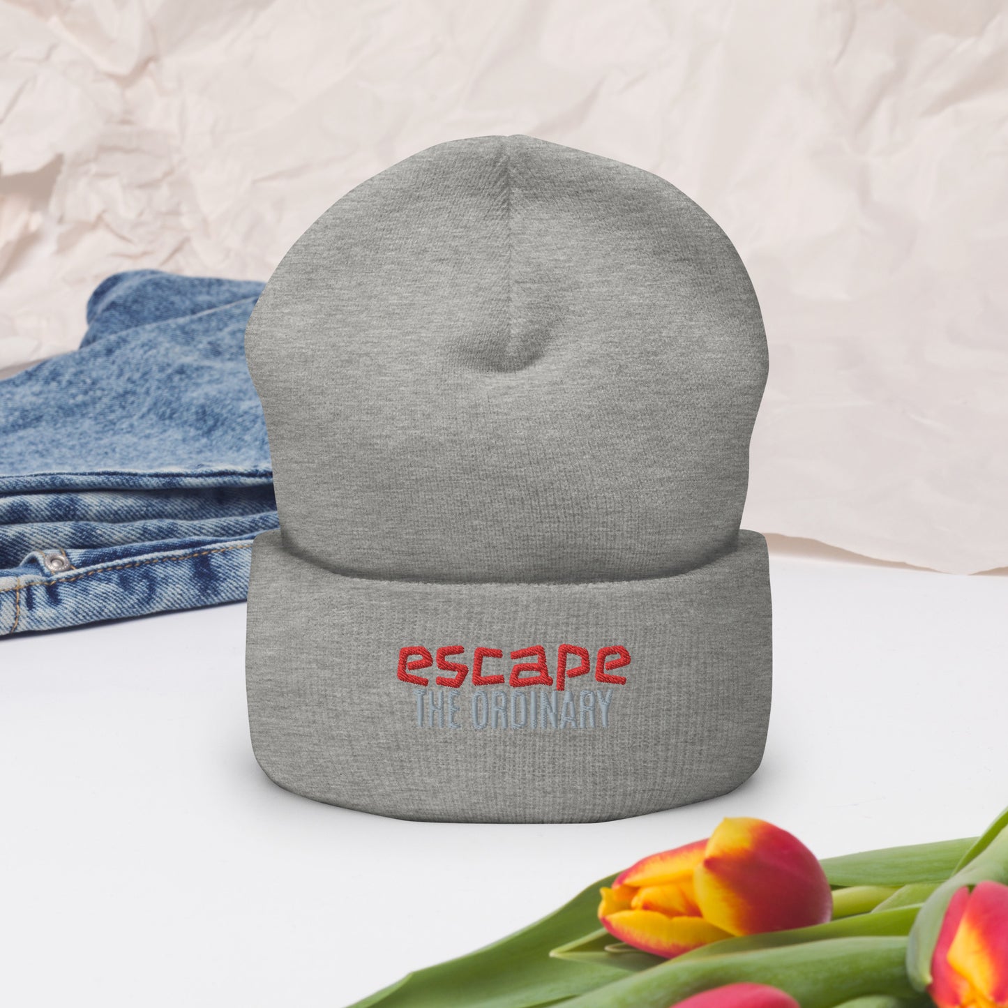 Escape The Ordinary Cuffed Beanie