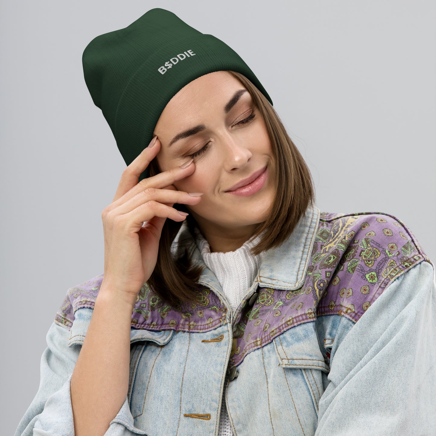 B$DDIE (baddie) Embroidered Beanie