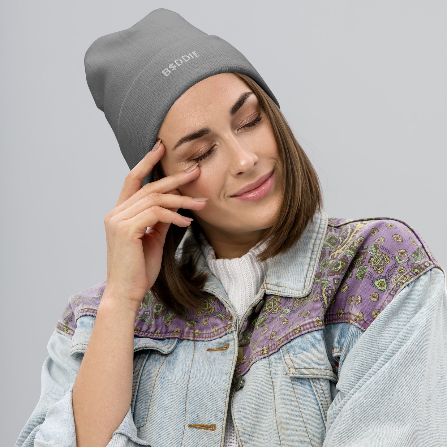 B$DDIE (baddie) Embroidered Beanie