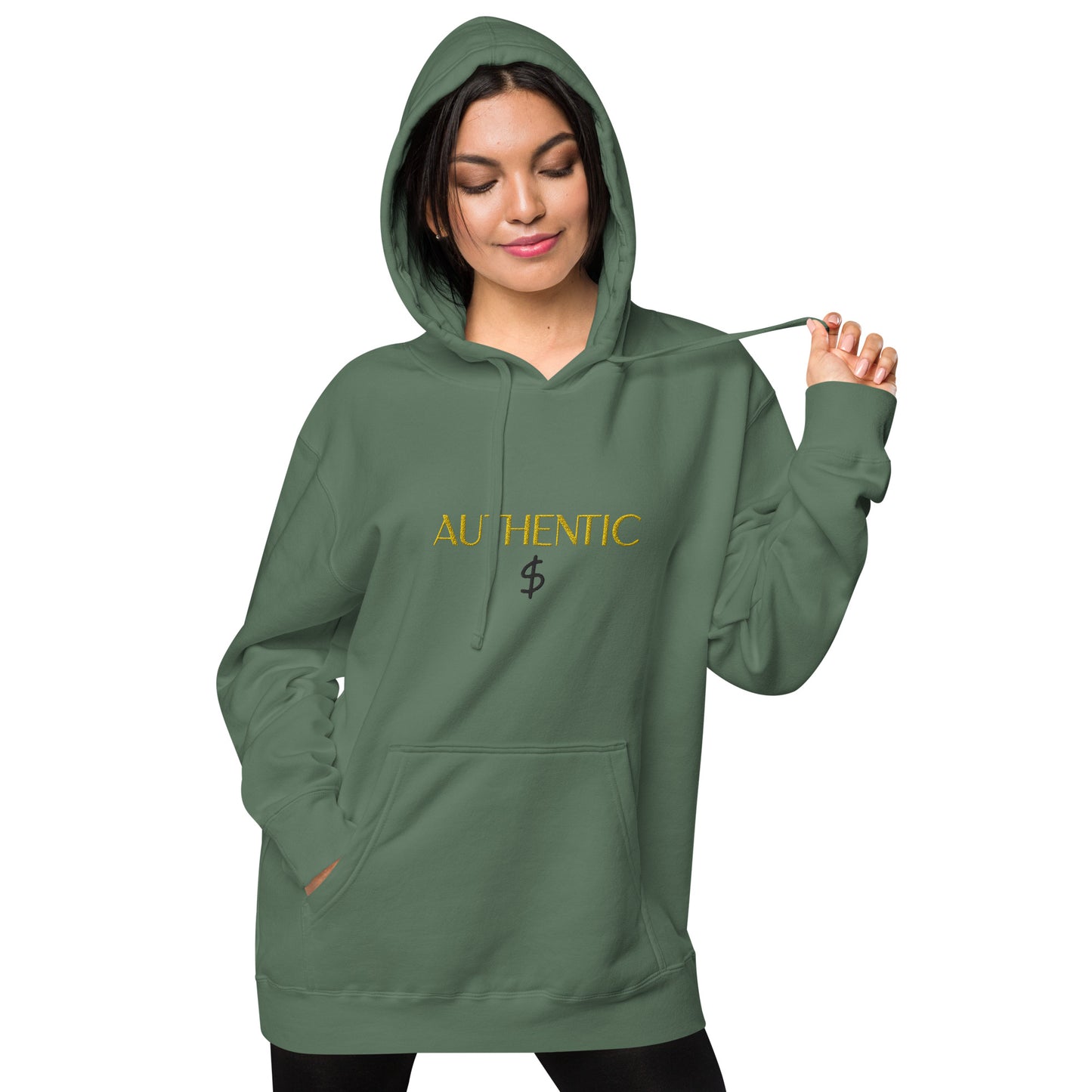 Authentic Unisex Pigment-Dyed Hoodie