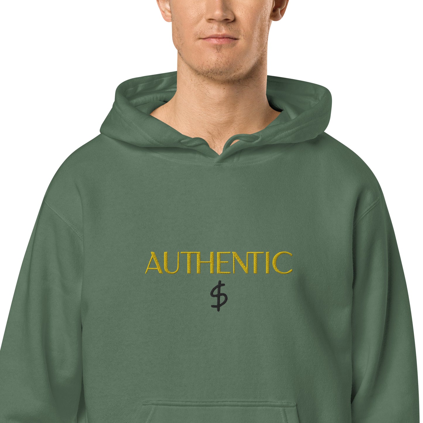 Authentic Unisex Pigment-Dyed Hoodie