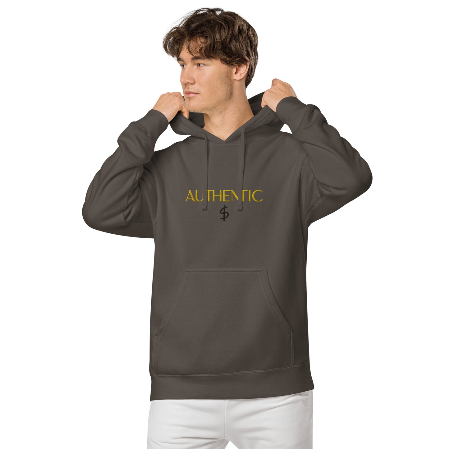 Authentic Unisex Pigment-Dyed Hoodie