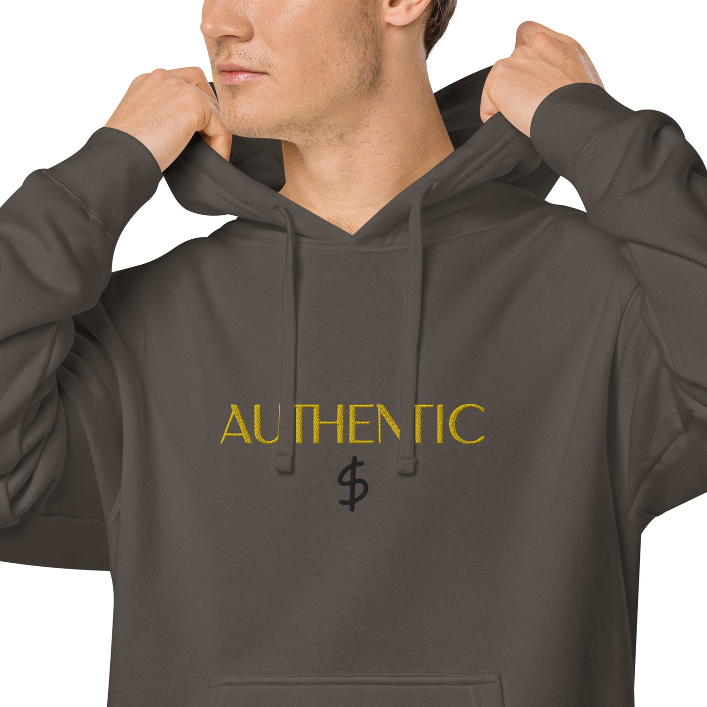 Authentic Unisex Pigment-Dyed Hoodie