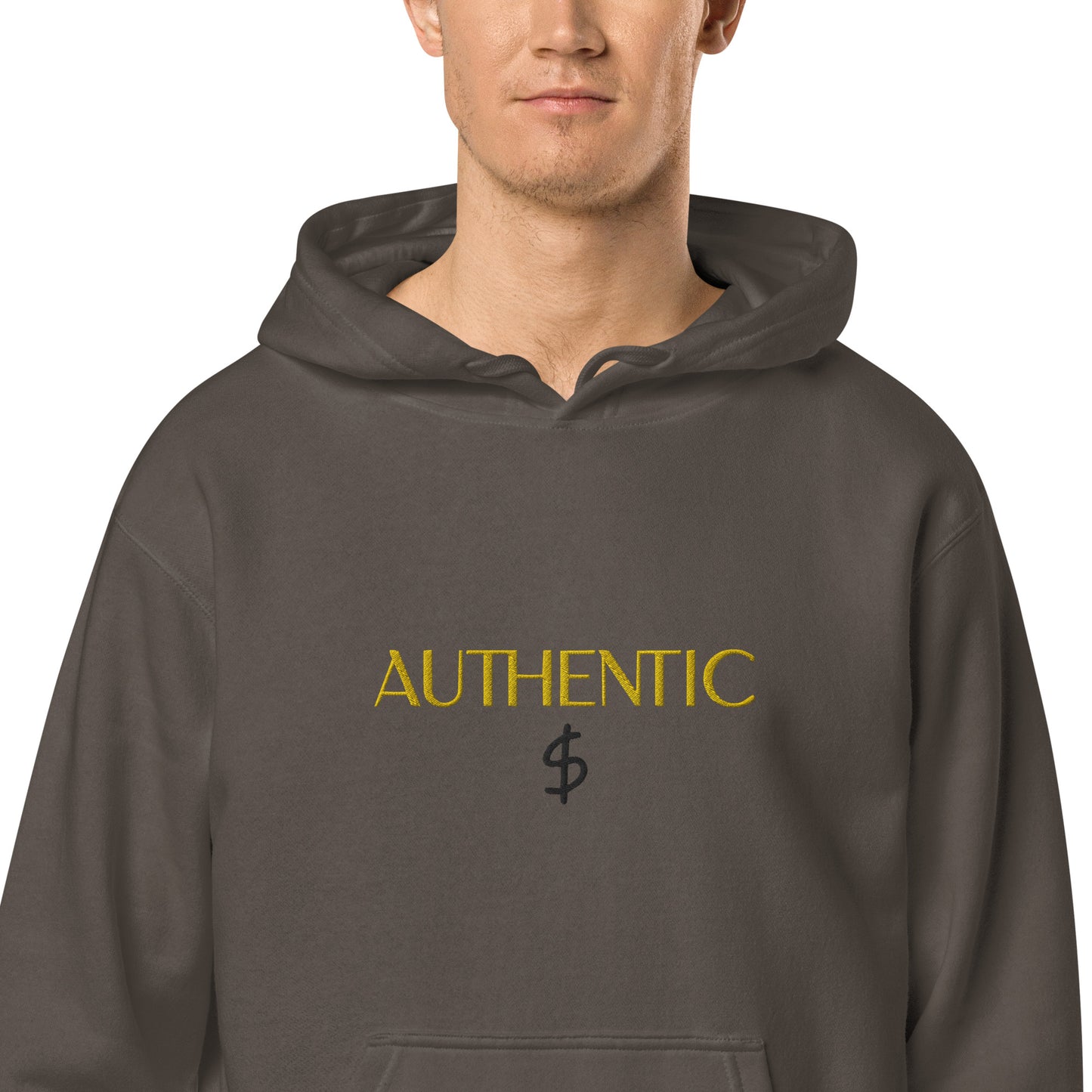 Authentic Unisex Pigment-Dyed Hoodie