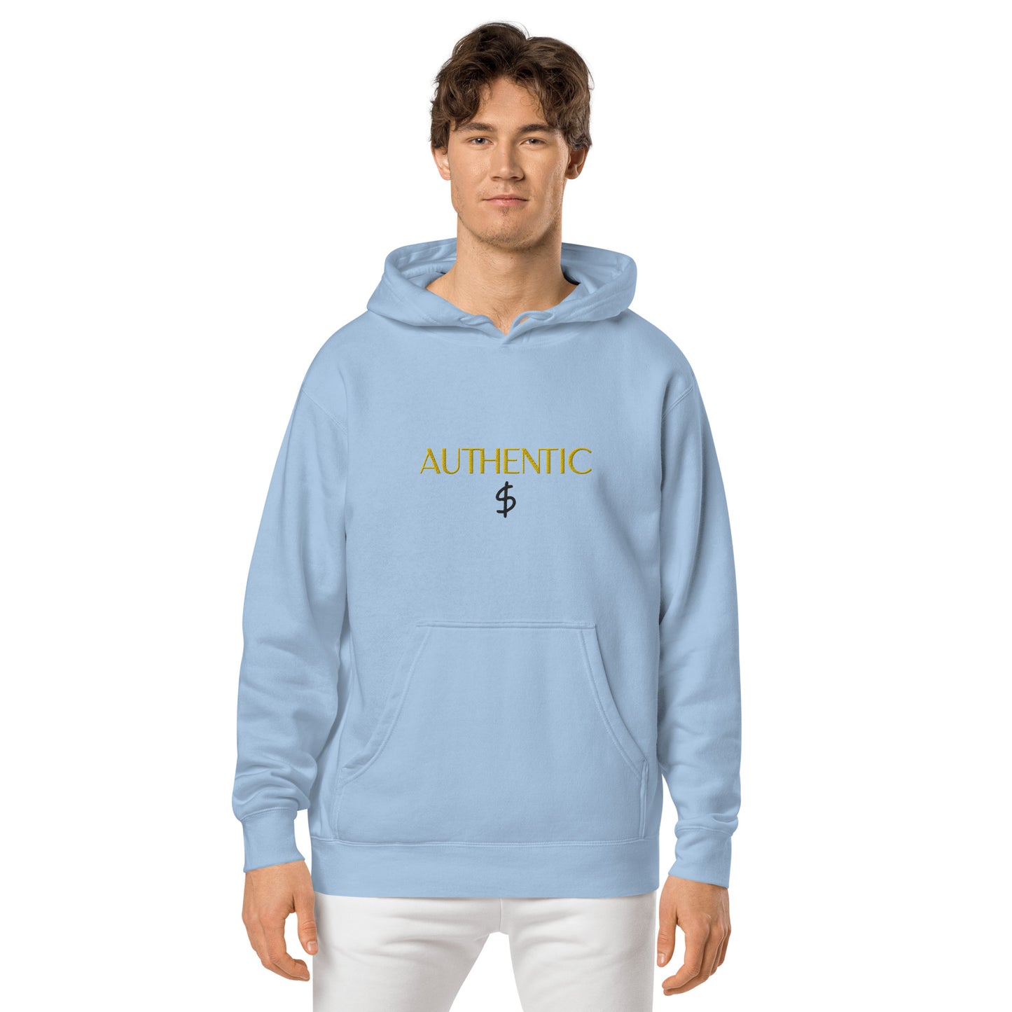 Authentic Unisex Pigment-Dyed Hoodie