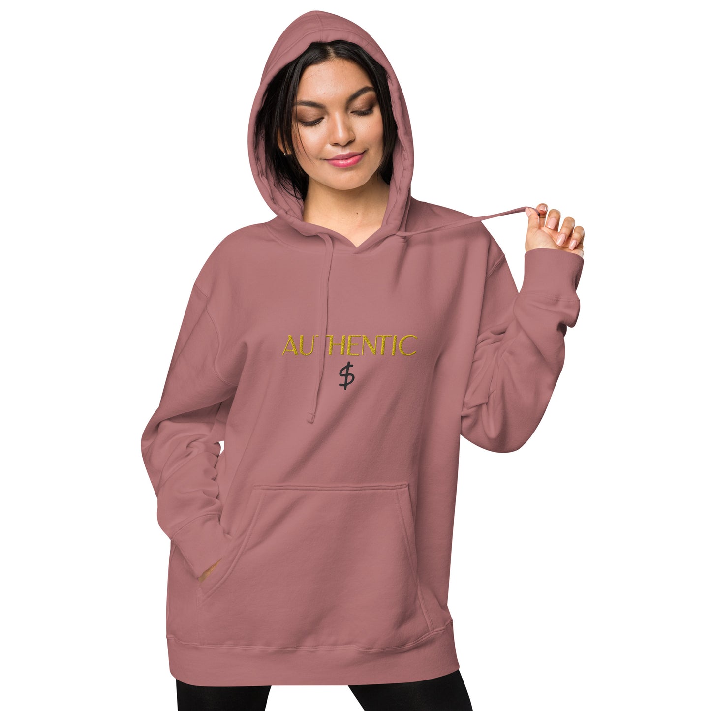 Authentic Unisex Pigment-Dyed Hoodie