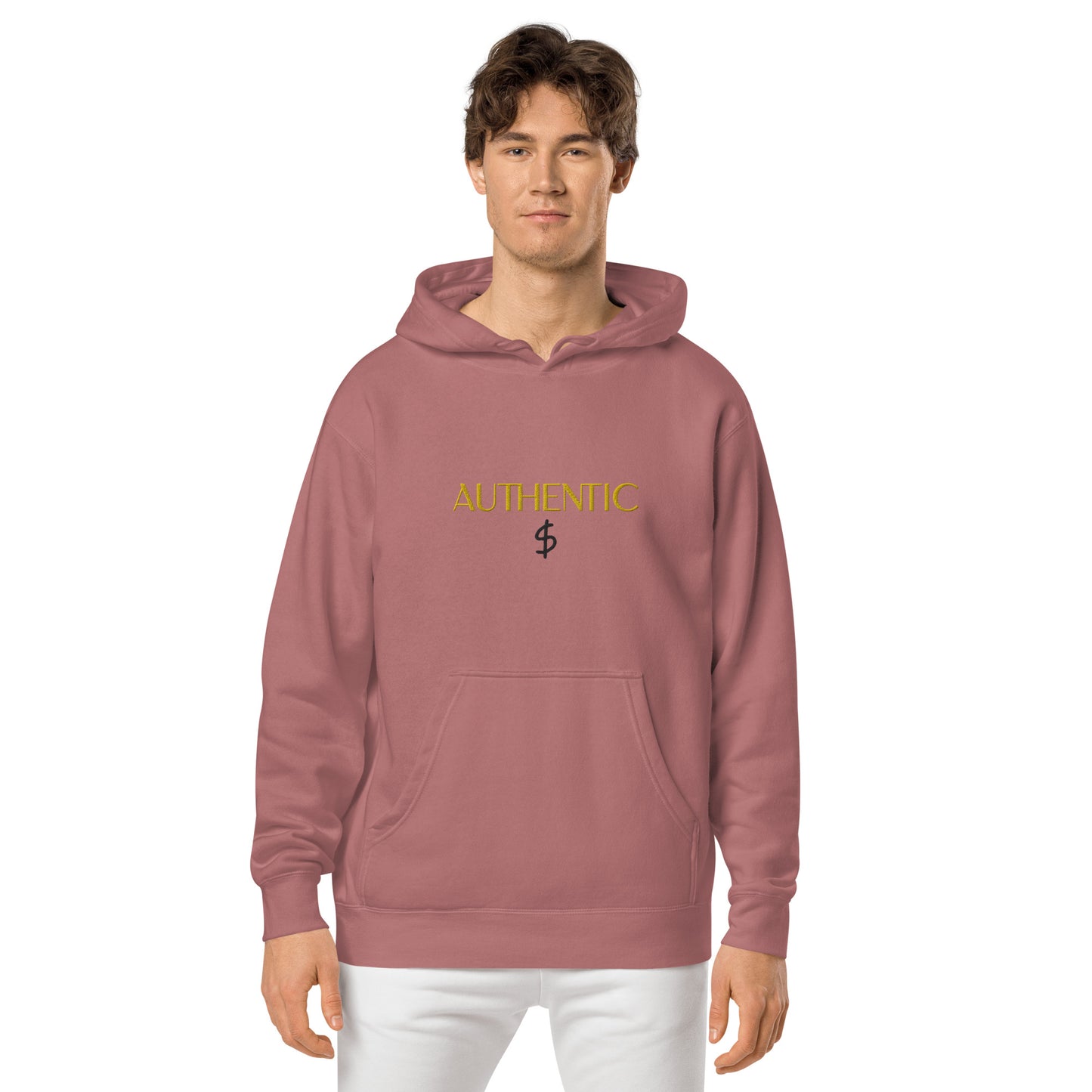 Authentic Unisex Pigment-Dyed Hoodie