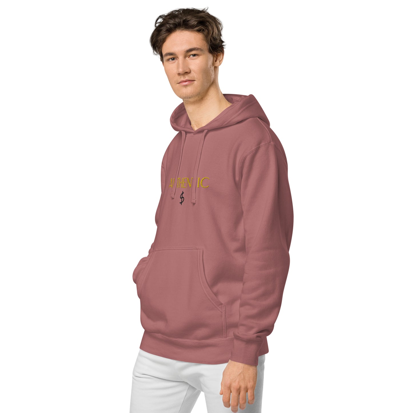 Authentic Unisex Pigment-Dyed Hoodie