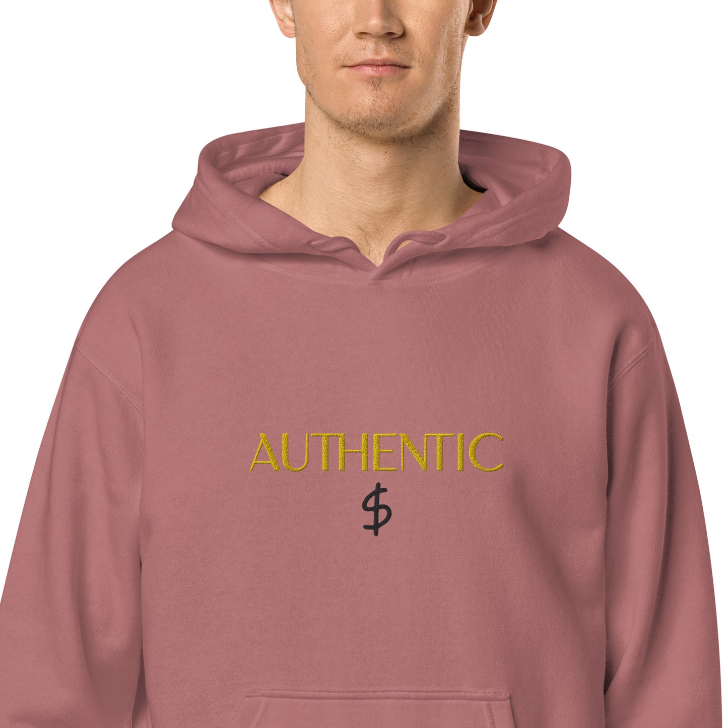 Authentic Unisex Pigment-Dyed Hoodie