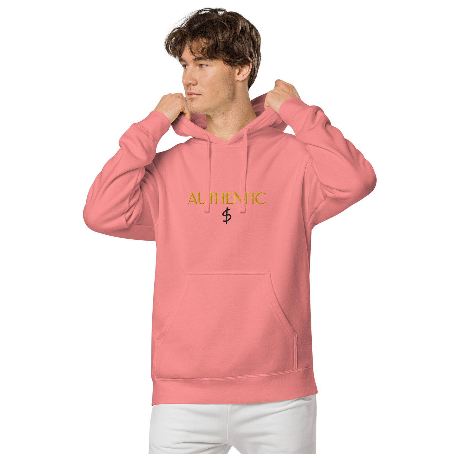 Authentic Unisex Pigment-Dyed Hoodie