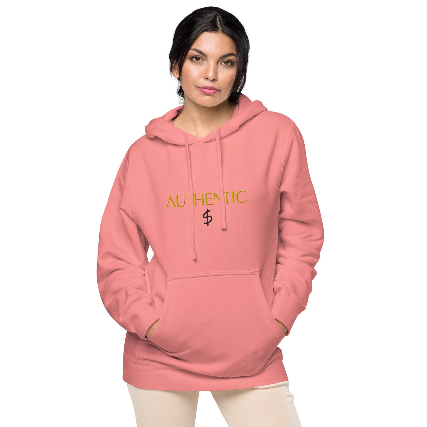 Authentic Unisex Pigment-Dyed Hoodie