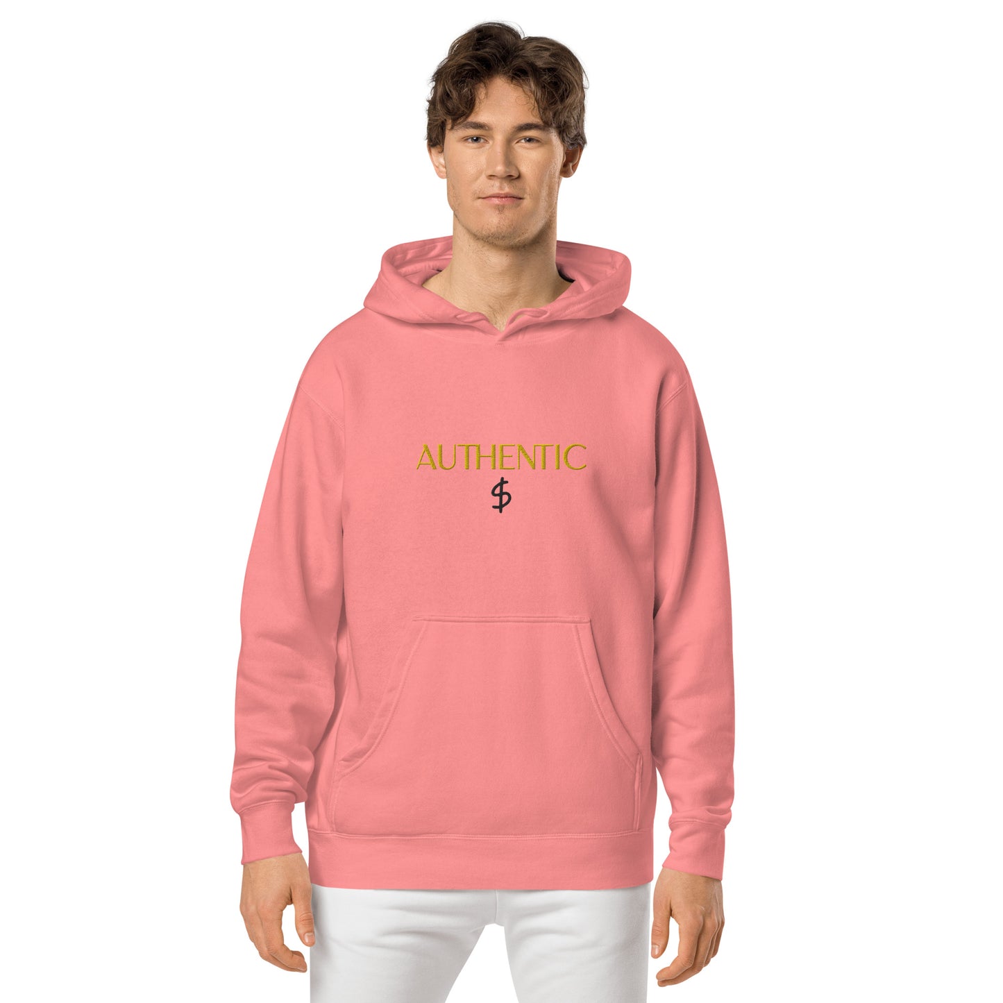 Authentic Unisex Pigment-Dyed Hoodie