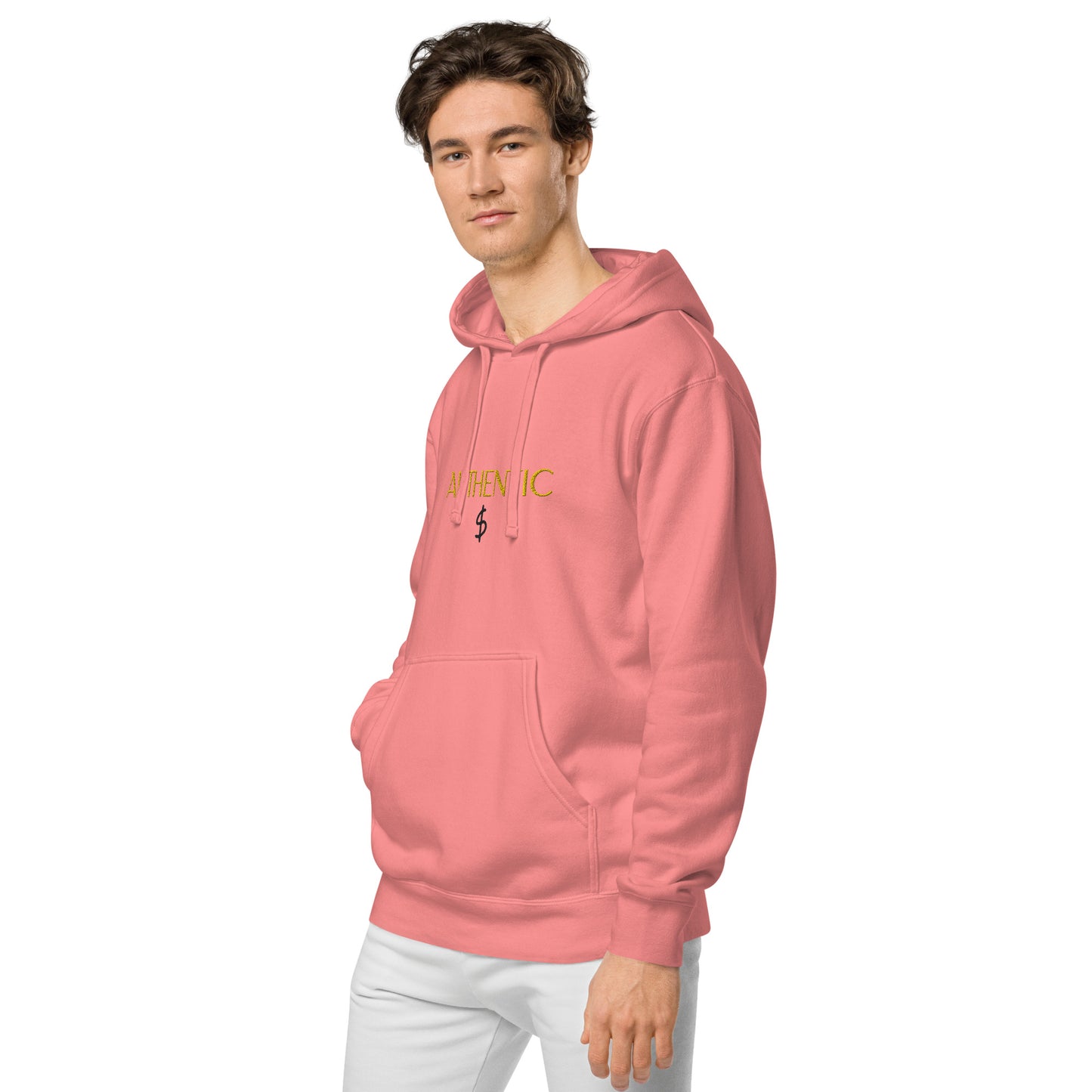 Authentic Unisex Pigment-Dyed Hoodie