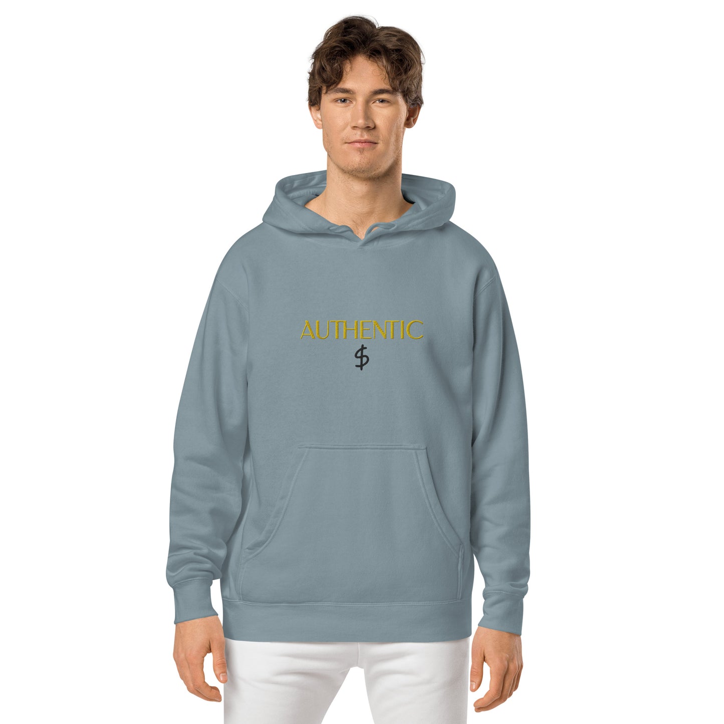 Authentic Unisex Pigment-Dyed Hoodie