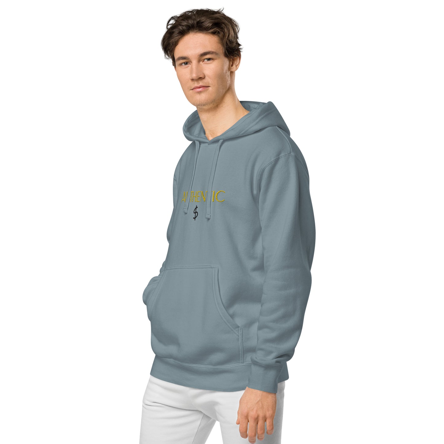 Authentic Unisex Pigment-Dyed Hoodie