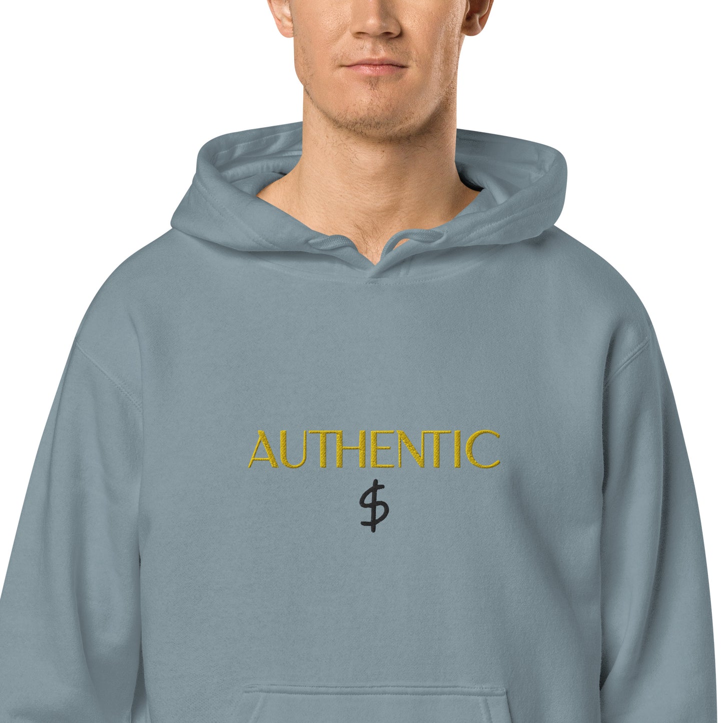 Authentic Unisex Pigment-Dyed Hoodie