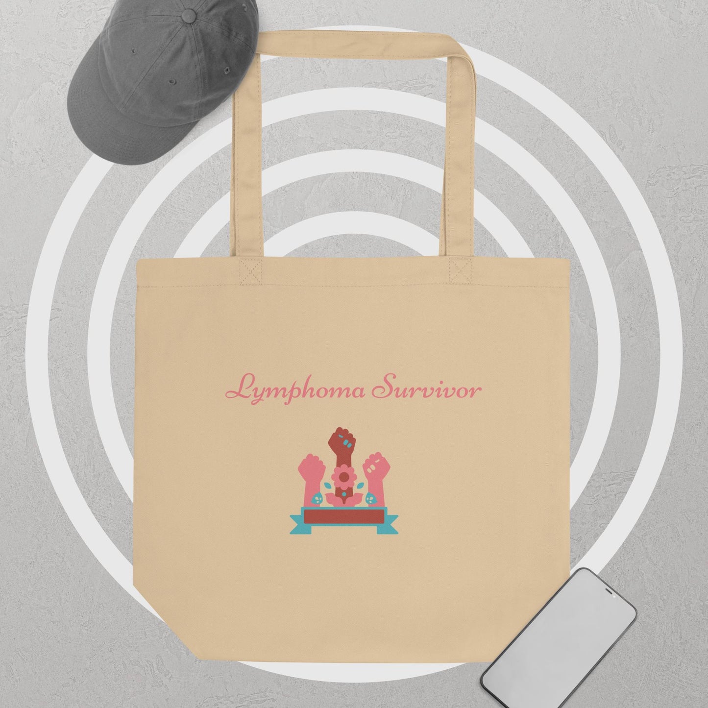 Lymphoma Survivor Eco Tote Bag