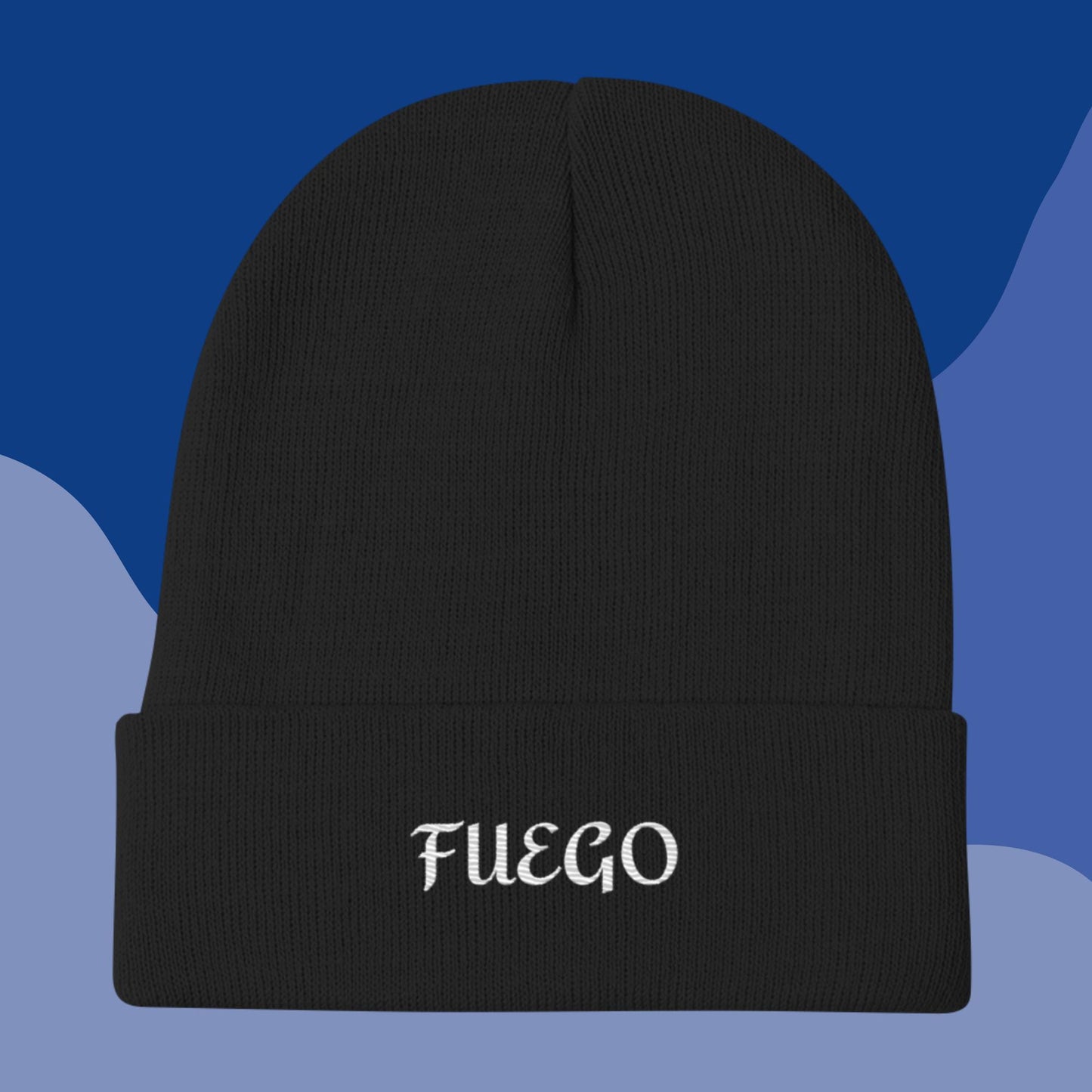Embroidered Beanie