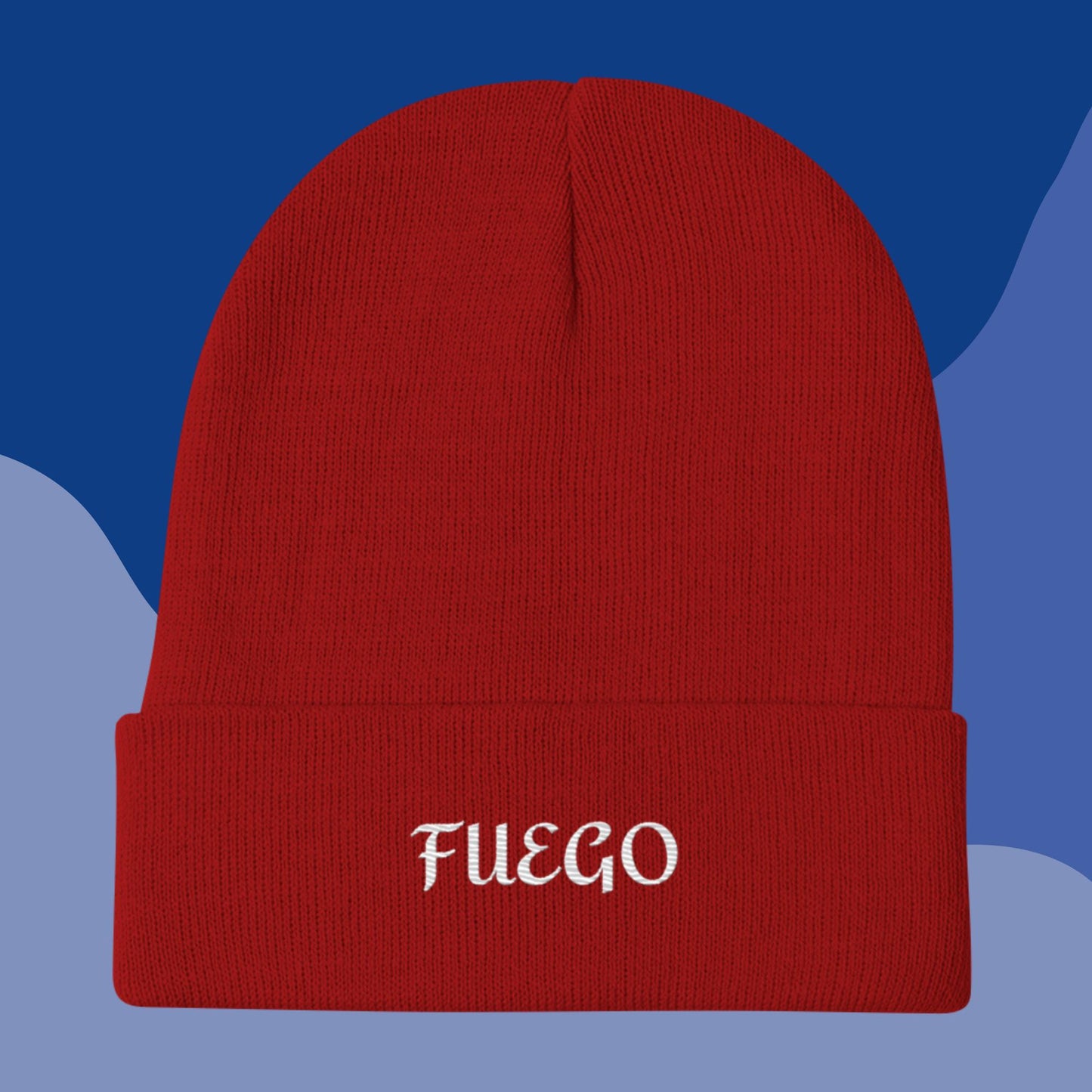 Embroidered Beanie