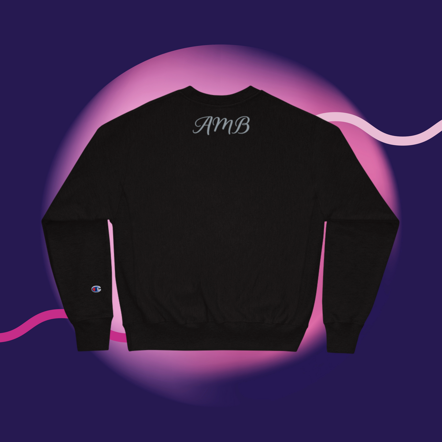 Pale Pink Seek No Approval Champion Sweatshirt