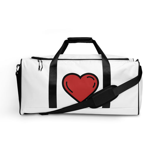 Heart Duffle Bag