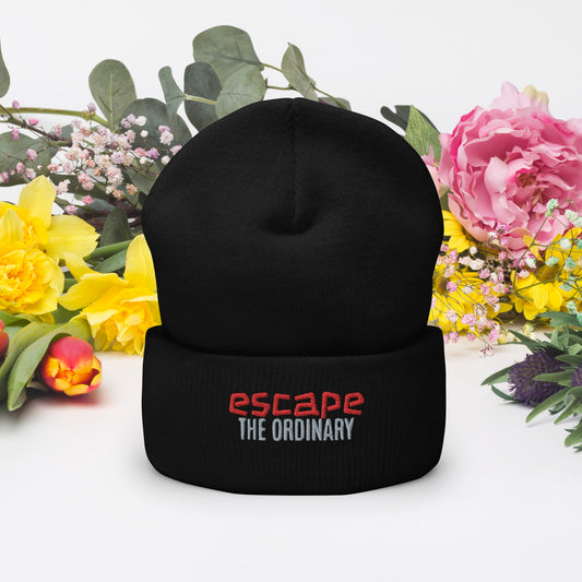 Escape The Ordinary Cuffed Beanie