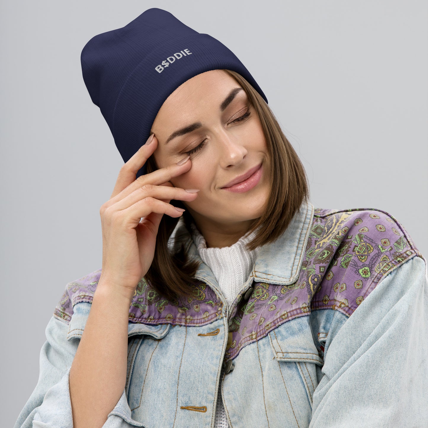 B$DDIE (baddie) Embroidered Beanie