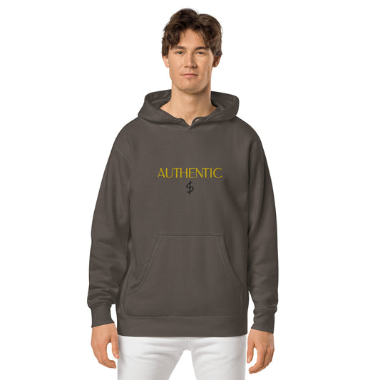 Authentic Unisex Pigment-Dyed Hoodie