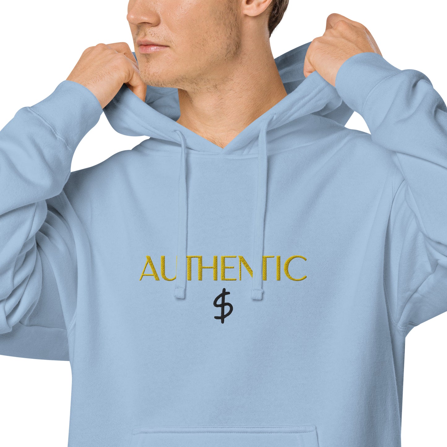 Authentic Unisex Pigment-Dyed Hoodie