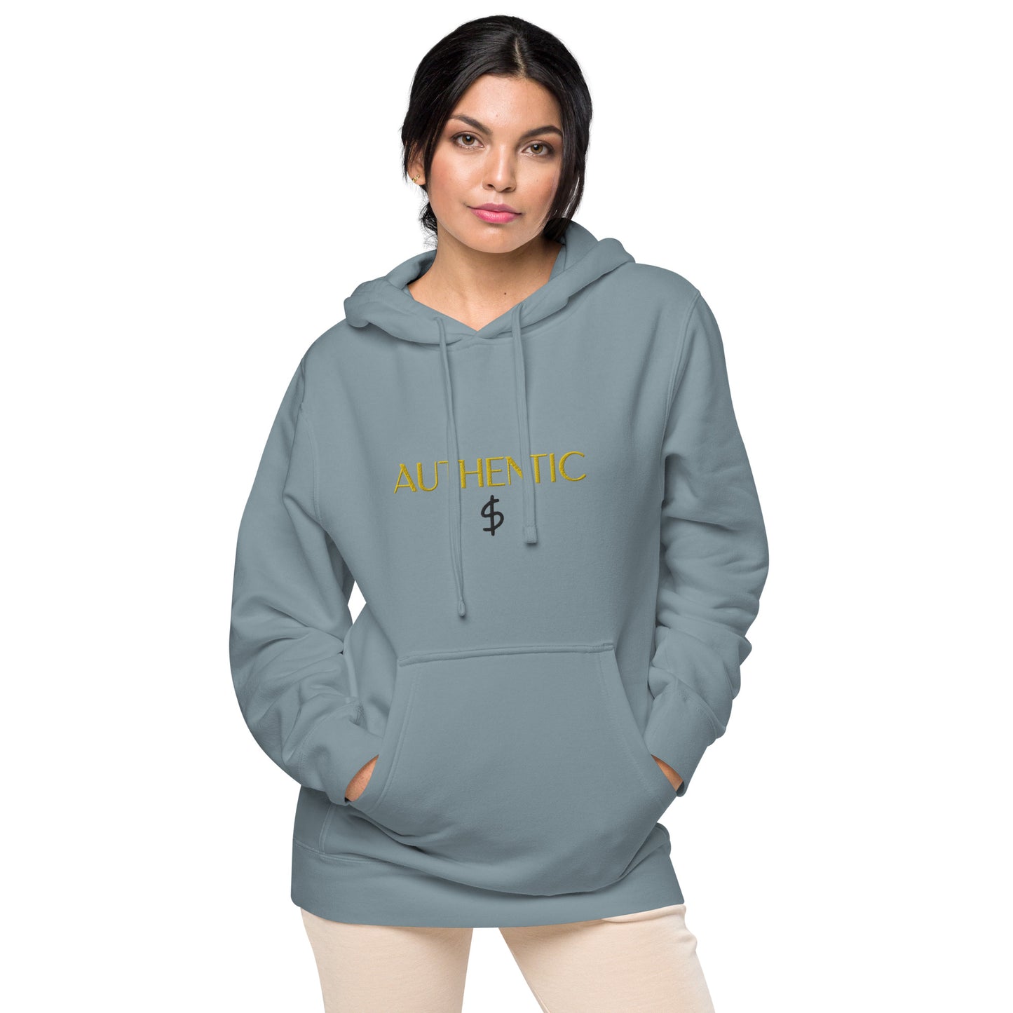 Authentic Unisex Pigment-Dyed Hoodie